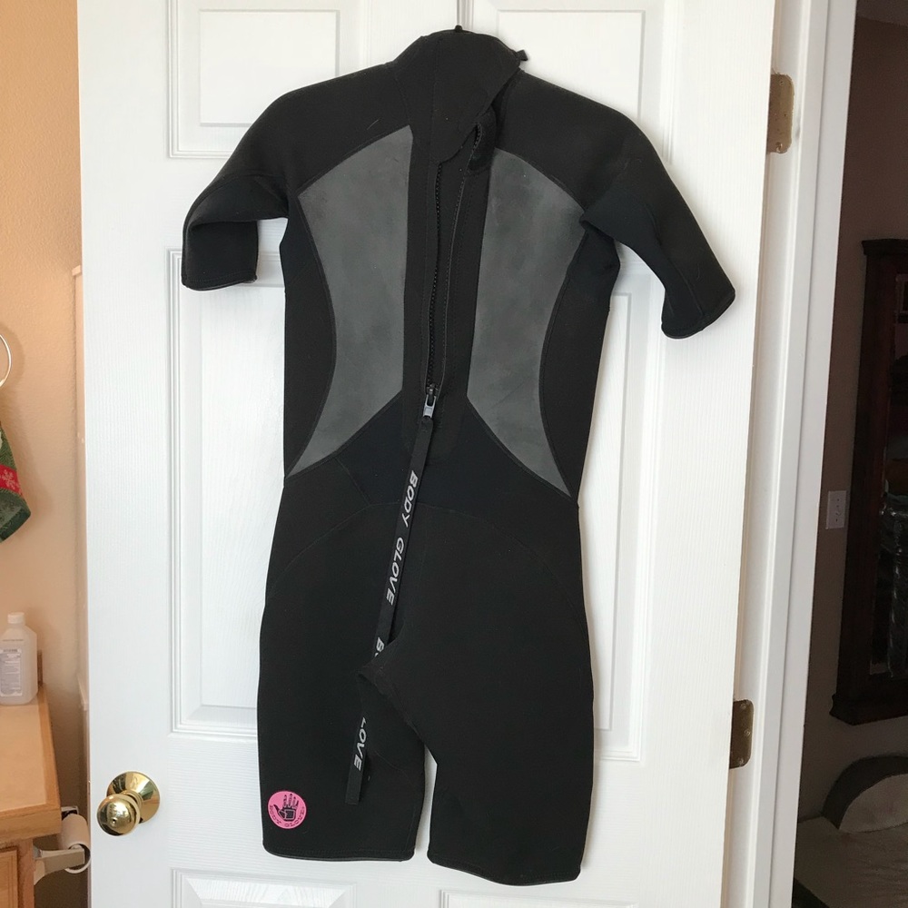 Ladies short sleeve/shorts wetsuit size 11/12